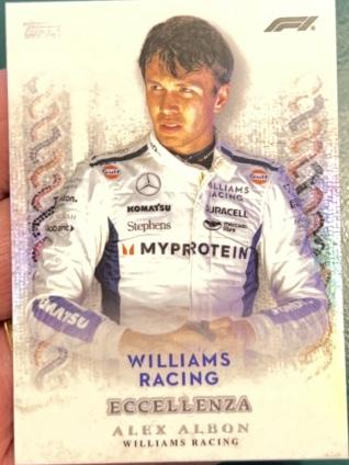 2024 Topps Eccellenza Formula 1 Racing Alex Albon La Passione #La