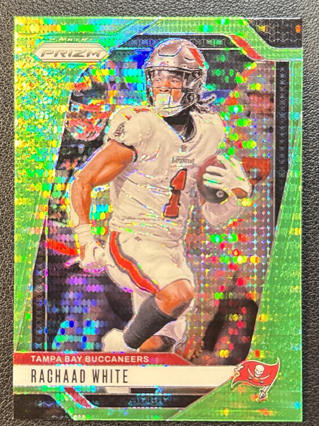 2024 Panini Prizm Football Rachaad White ﻿Base Set Green Prizms #269