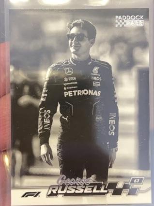 2024 Topps Paddock Pass Formula 1 George Russell F1 Photo Variations #5