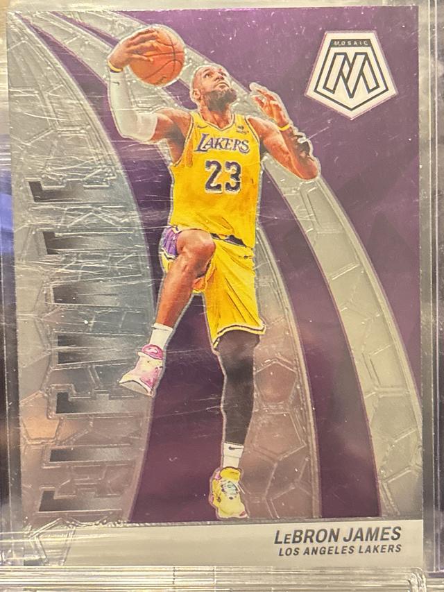 2023-24 Panini Mosaic LeBron James Elevate #23