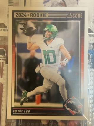 2024 Panini Score Bo Nix Rookies #332