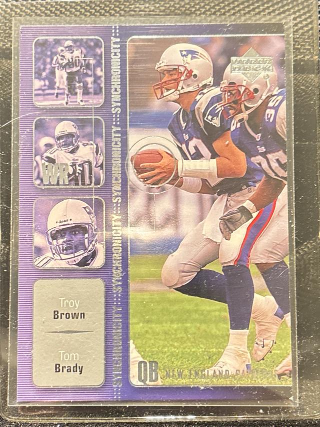 2002 Upper Deck Football Troy Brown ﻿Base #101