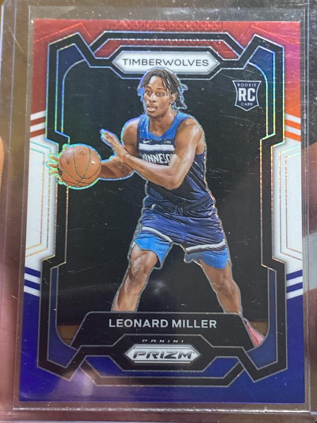 2023-24 Panini Prizm Leonard Miller ﻿Base Set #155