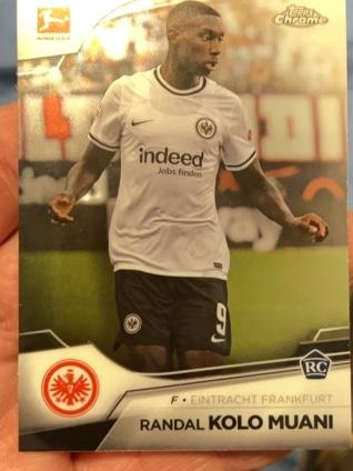 2022-23 Topps Chrome Bundesliga Randal Kolo Muani Base Set #38