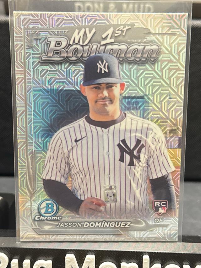 2024 Bowman Chrome Mega Box Jasson Domínguez MY 1ST BOWMAN #M1B-32