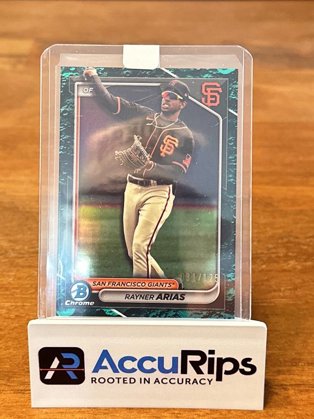 2024 Bowman Rayner Arias CHROME PROSPECTS II /125 #BCP-127