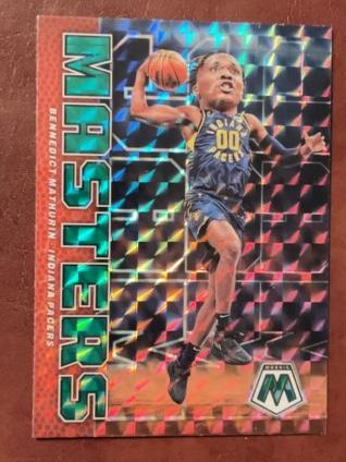 2022-23 Panini Mosaic Bennedict Mathurin Jam Masters Mosaic Prizm #11