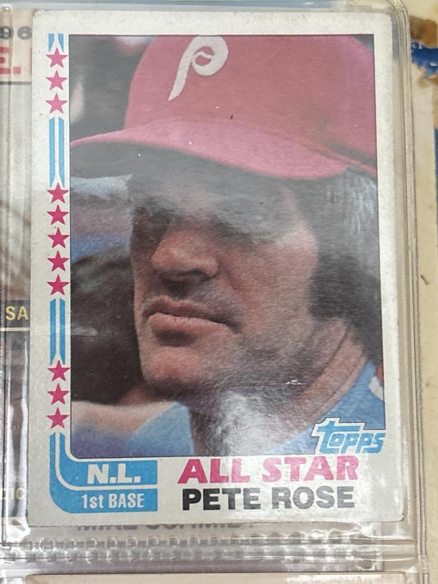 1982 Topps Pete Rose 1982 Topps Baseball Set #337