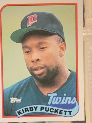 1989 Topps Kirby Puckett Base Set #650