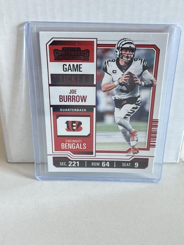 2023 Panini Contenders Joe Burrow Ticket Stub  #22