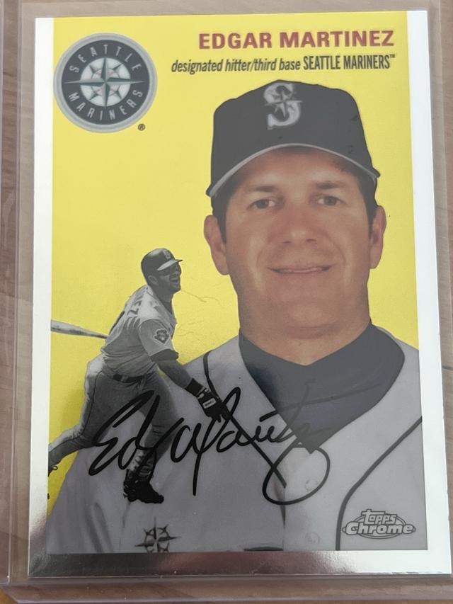 2023 Topps Chrome Platinum '54 Edgar Martinez Base #461