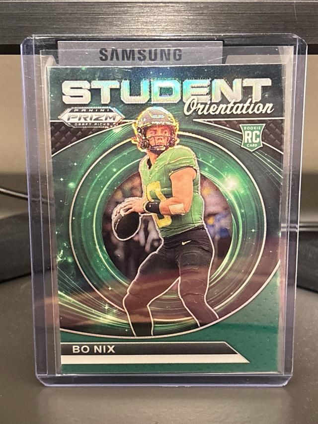 2024 Panini Prizm Draft Picks BO NIX ﻿Student Orientation Green #SO-BN