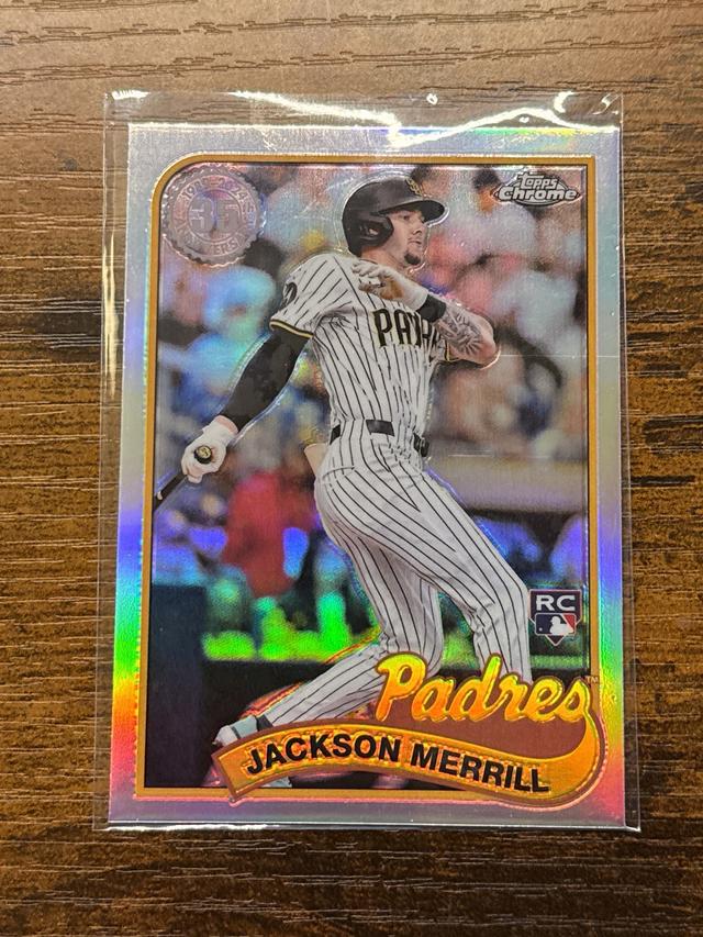 2024 Topps Chrome Update Jackson Merrill 1989 Baseball #89CU-9