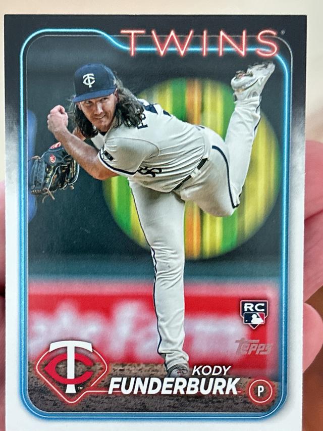 2024 Topps Series 2 Kody Funderburk BASE SET Statue of Liberty #538