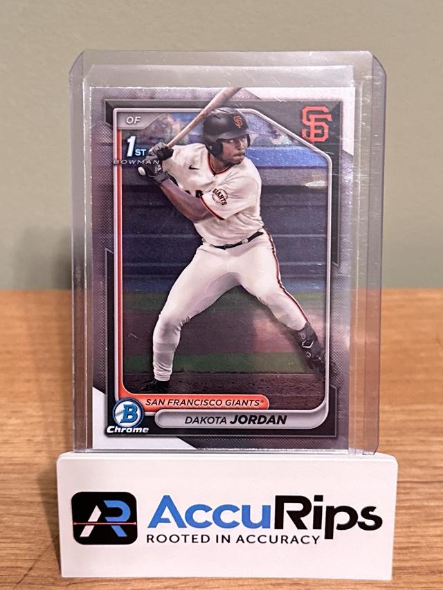 2024 Bowman Draft Dakota Jordan Chrome Base #BDC-71