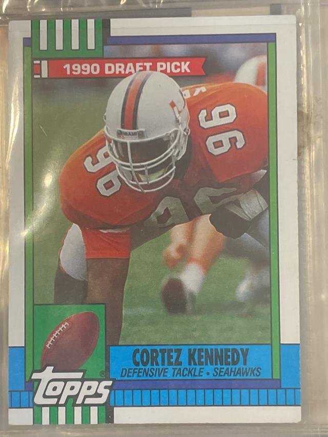 1990 Topps Football Cortez Kennedy ﻿Base #334