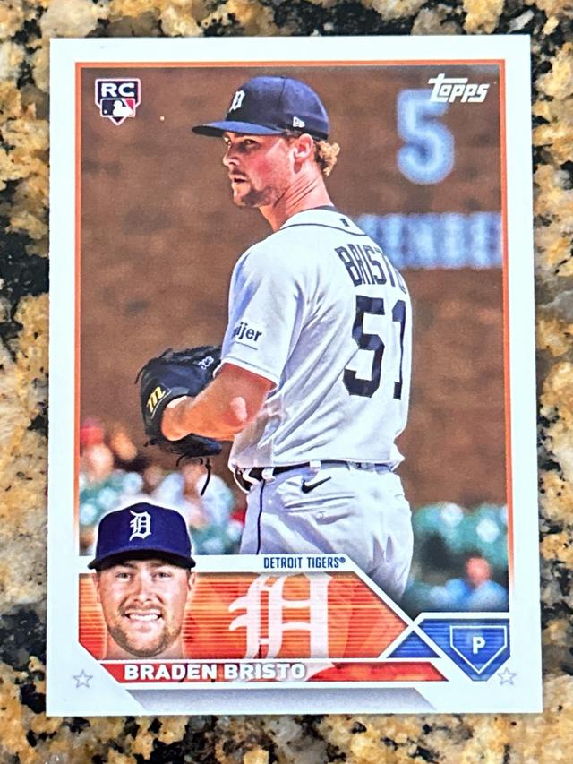 2023 Topps Update Series Braden Bristo BASE SET #US282