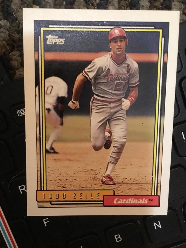 1992 Topps Todd Zeile Base Set #275