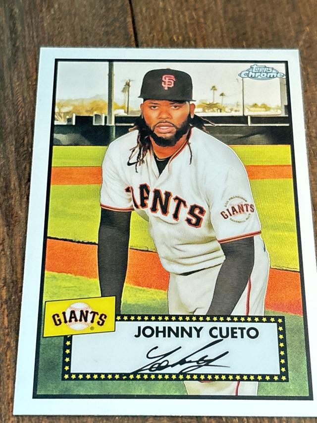 2021 Topps Chrome Platinum Johnny Cueto BASE CARDS I #132