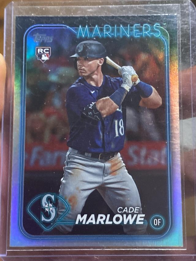 2024 Topps Series 1 Cade Marlowe BASE CARD SET Rainbow Foil #286