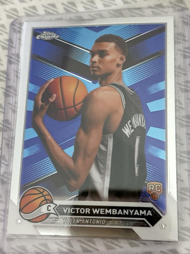 2023-24 Topps Chrome Basketball Victor Wembanyama ﻿Base Set #1