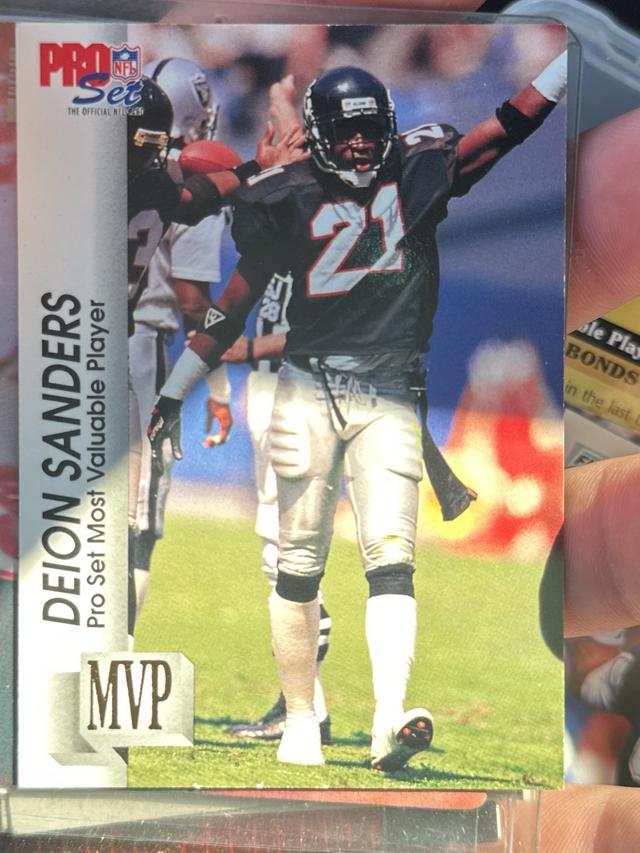 1992 NFL Pro Set Deion Sanders MVP #MVP16