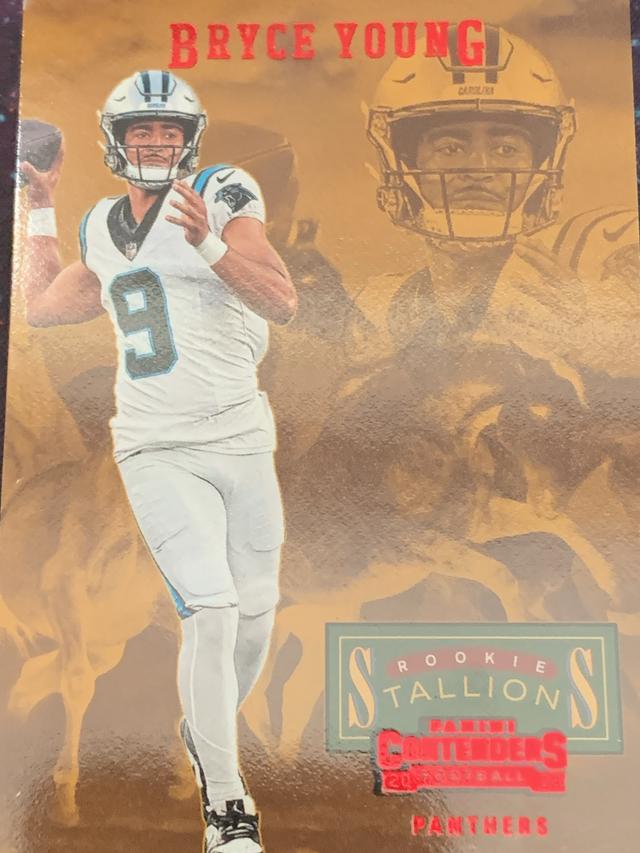 2023 Panini Contenders Bryce Young Rookie Stallions #3