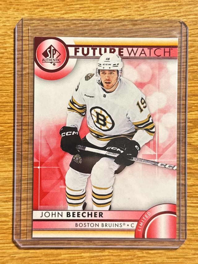 2023-24 SP Authentic Hockey John Beecher Red Limited (1:2 hobby) #152