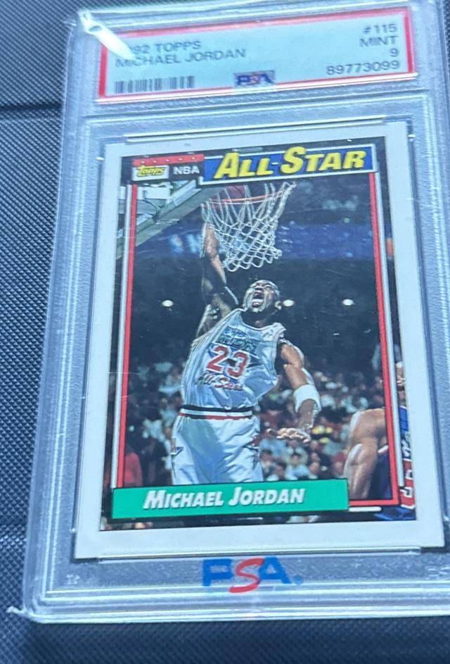 1992 Topps Basketball Michael Jordan ﻿Base #115