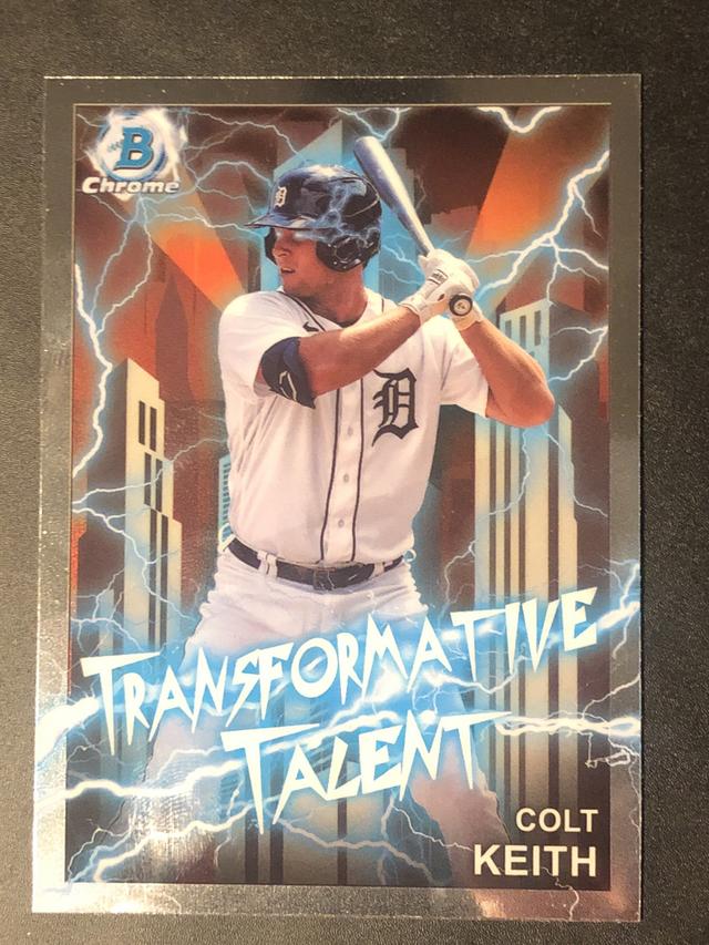 2023 Bowman Draft Transformative Talents Colt Keith #TT-11