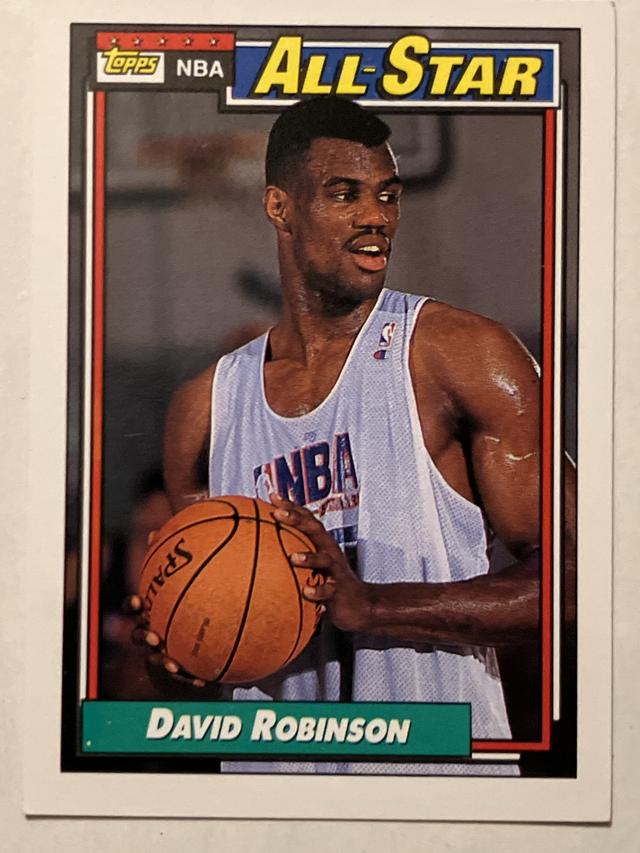 1992 Topps Basketball David Robinson ﻿Base #106