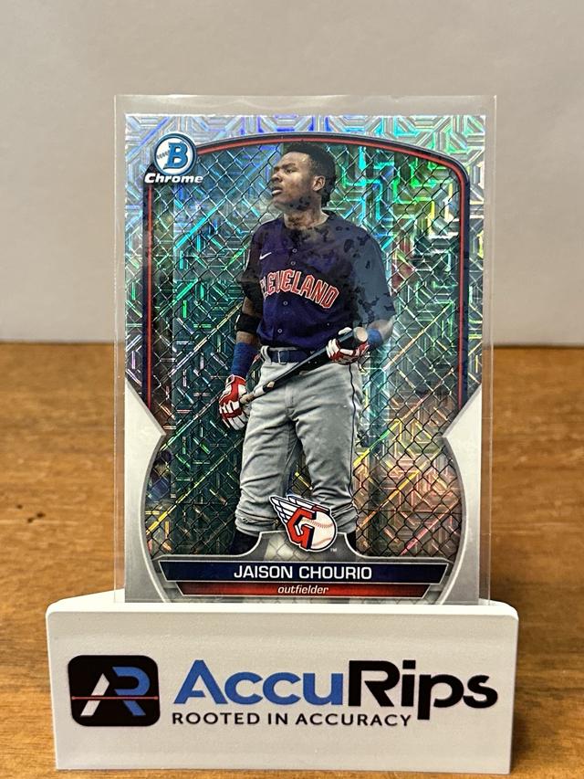 2023 Bowman Chrome Mega Jaison Chourio BOWMAN CHROME MEGA CARDS Base #BCP-226