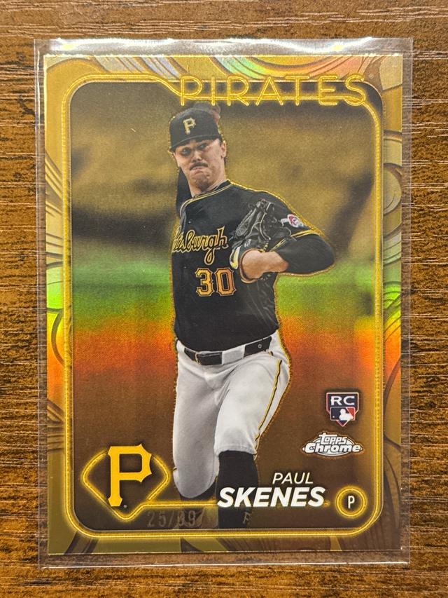 2024 Topps Gilded Collection Paul Skenes /99 #36