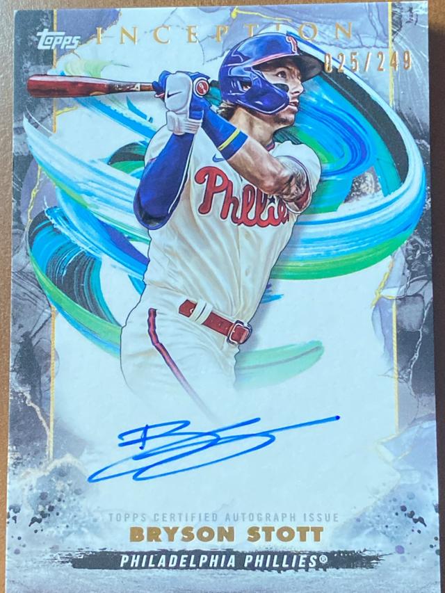 2023 Topps Inception Bryson Stott /249 #BRES-BST