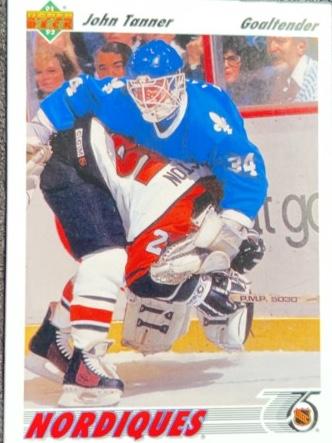 1991-92 Upper Deck Hockey John Tanner Base Set #119