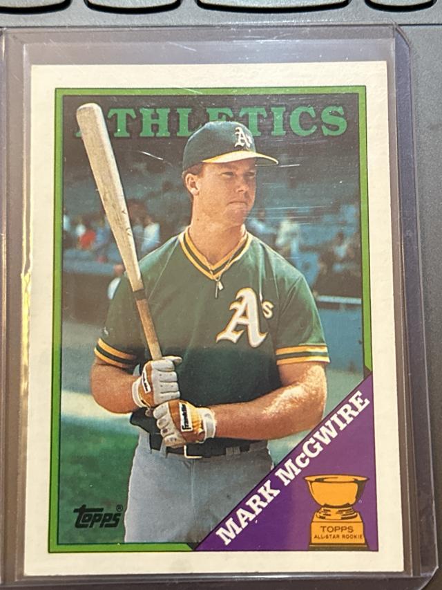 1988 Topps Mark McGwire Base Set #580