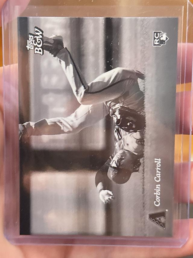 2023 Topps Black and White Corbin Carroll Short Print IV #2