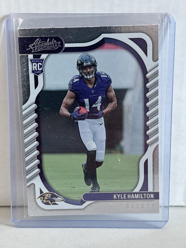 2022 Panini Absolute Kyle Hamilton Base Set #138