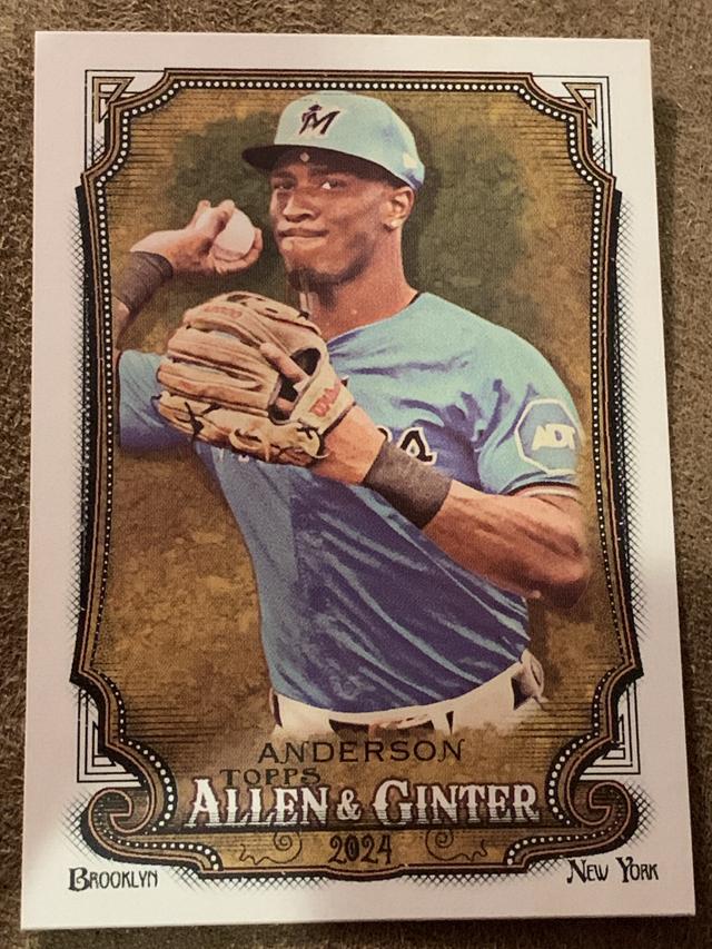 2024 Topps Allen & Ginter Tim Anderson ﻿Base Set #302