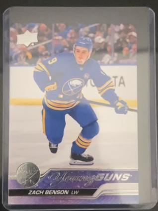 2023-24 Upper Deck Series 2 Hockey Zach Benson Young Guns #474