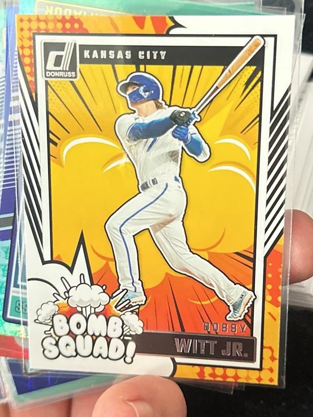 2024 Donruss Bobby Witt Jr. Bomb Squad #13