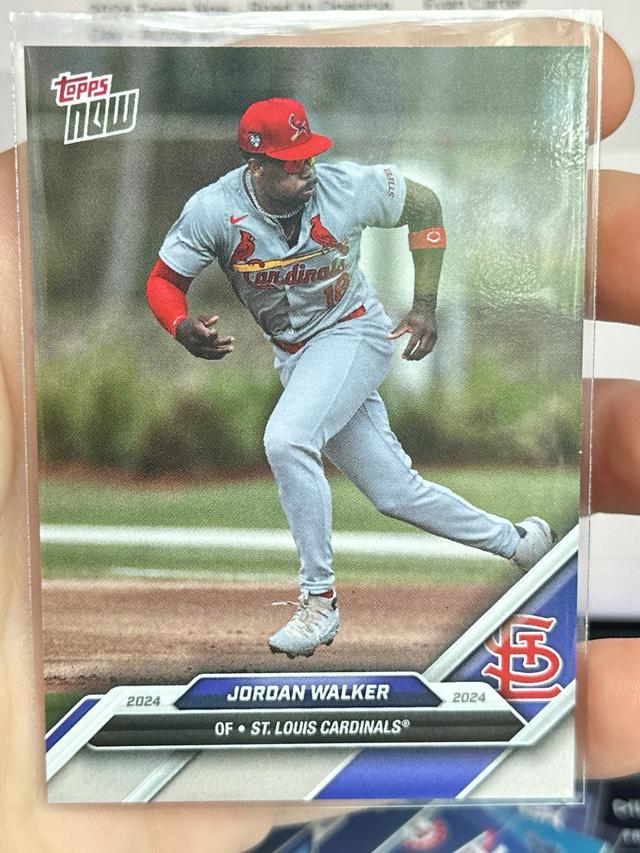 2024 Road to Opening Day  Jordan Walker Team Base Card Checklist #OD-242