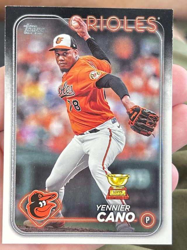 2024 Topps Series 1 Yennier Cano BASE CARD SET #158