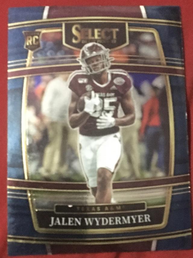 2022 Panini Select Draft Picks Jalen Wydermyer Base Concourse Set #19