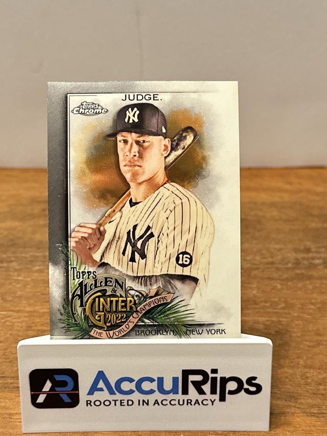 2022 Topps Allen & Ginter Chrome Aaron Judge ﻿Base Set #11