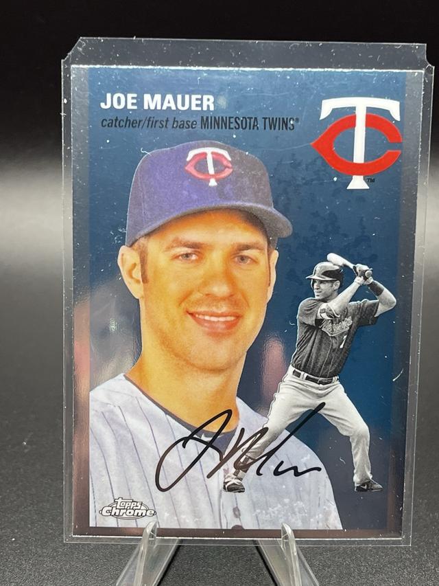 2023 Topps Chrome Platinum '54 Joe Mauer BASE CARDS #429