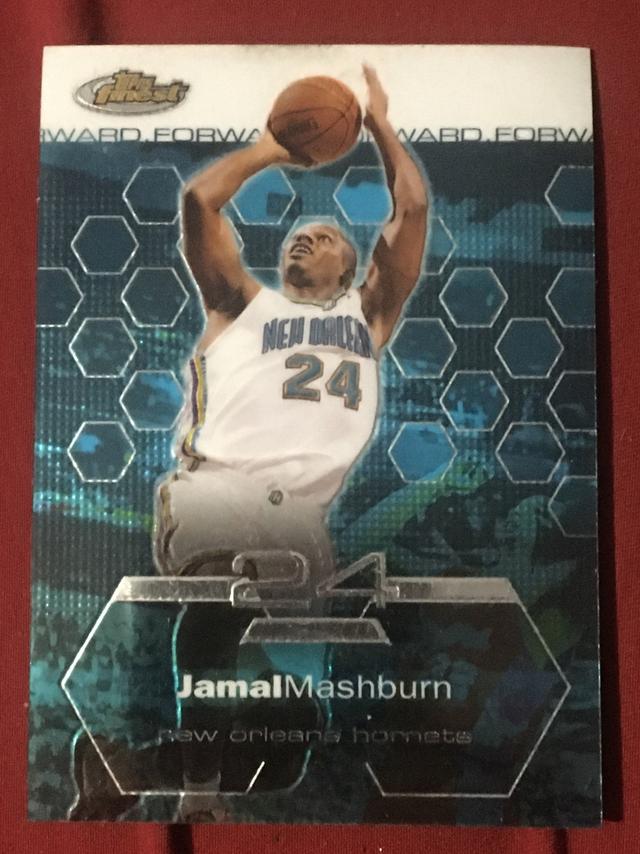 2002-03 Topps Finest Jamal Mashburn ﻿Base #7