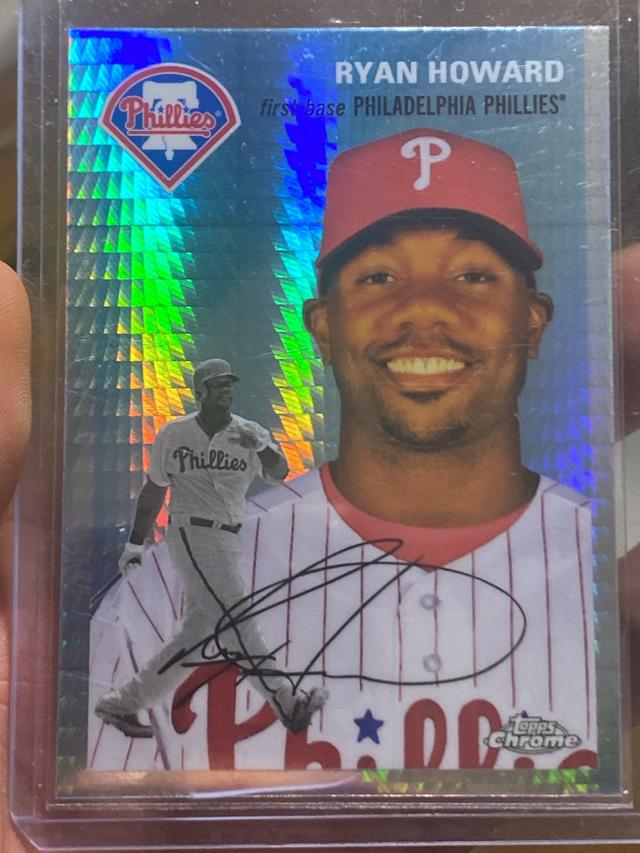 2023 Topps Chrome Platinum '54 Ryan Howard BASE CARDS #411