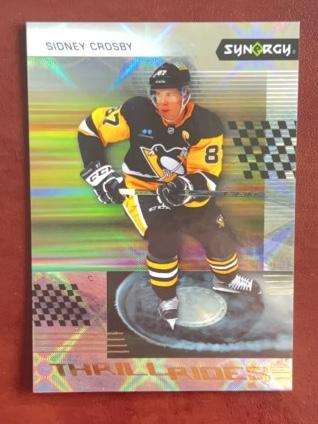 2023-24 Upper Deck Synergy Hockey Sidney Crosby Thrill Rides #TR-12