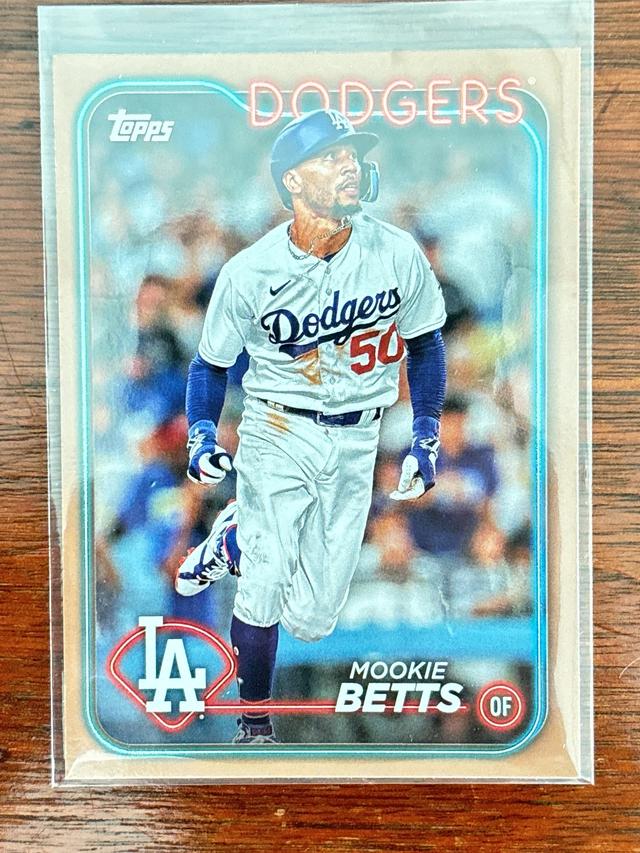 2024 Topps Series 1 Mookie Betts BASE CARD SET Gold /2024 #250